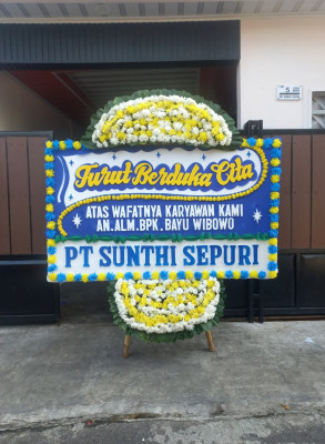 Papan Bunga Duka di Sigulang